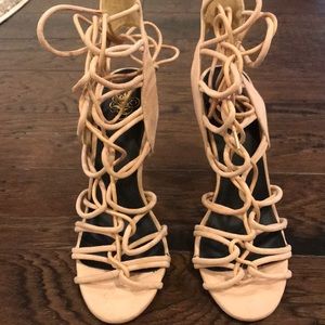 Strappy Beige Sandal